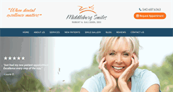 Desktop Screenshot of middleburgsmiles.com